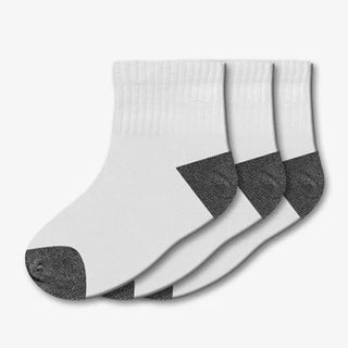 3-Pair Sport Quarter Socks