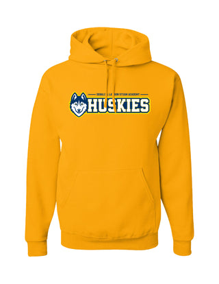 GALA Stem Huskies Gold Pull-Over Hoodie