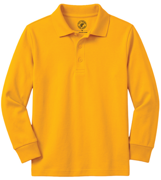 Faith Uniforms Youth Long Sleeve Polo