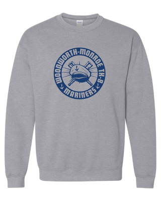 Woodworth-Monroe Mariners Staff Grey Crewneck