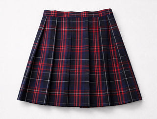 Red Plaid Skirt