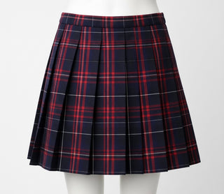 Red Plaid Skirt