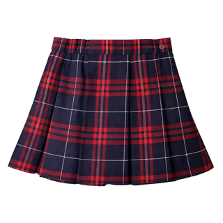 Red Plaid Skort