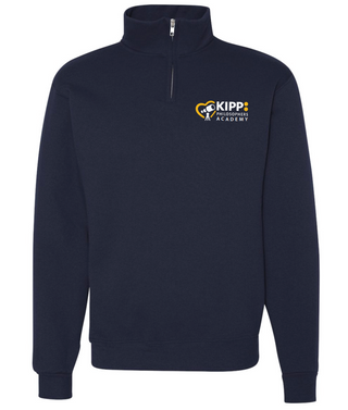 KIPP Philosophers 1/4 Zip Pull-Over Sweater