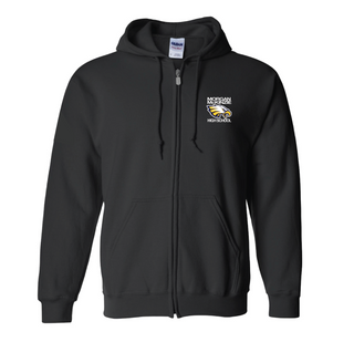 Morgan McKinzie Black Full Zip-Up