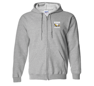 Morgan McKinzie Grey Full Zip-Up