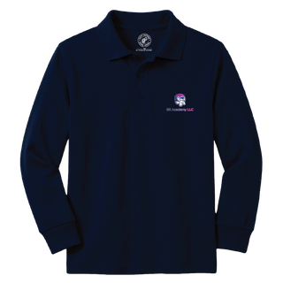 Be Academy LLC Long Sleeve Polo