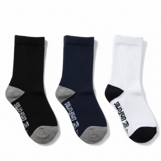 Faith 3-Pack Cushion Crew Socks