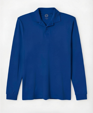 Faith Uniforms Long Sleeve Polo/ Adult