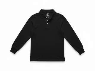 Faith Uniforms Youth Long Sleeve Polo