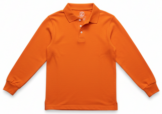Faith Uniforms Youth Long Sleeve Polo