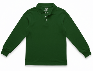 Faith Uniforms Youth Long Sleeve Polo