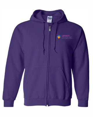 Legacy College Prep Full Zip-Up Hoodie