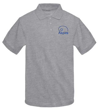 Aspire Academy Grey Polo