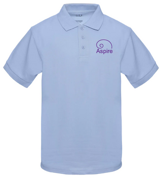 Aspire Academy Light Blue Polo