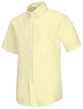 Yellow Oxford Short Sleeve Button Down