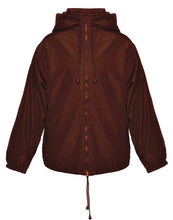 Load image into Gallery viewer, Universal Rain Jacket with Hood - wine
