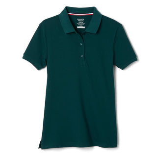 French Toast Girl Pique Polo - dark green