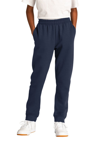 Frontal Photo of Port & Company ® Youth Core Fleece Jogger