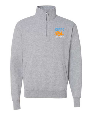 KIPP Sol Academy 1/4 Zip Pull-Over Sweater