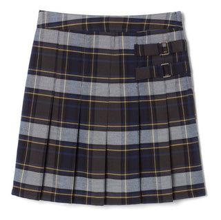 Girl French Toast Navy Plaid Skirt